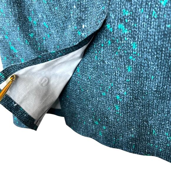 LULULEMON 9" T.H.E. Short Linerless in Teal Green, Gray, and Black Men's Medium - Picture 6 of 16